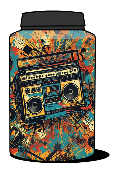 Boom Box Cylinder Urns | Eturnal Wear